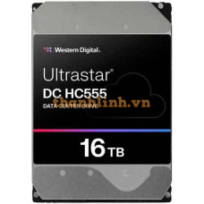 Ổ cứng HDD WD Ultrastar HC555 16TB 3.5 inch SATA Ultra 512E SE HE14 512MB Cache 7200RPM WUH722016CLE6L4